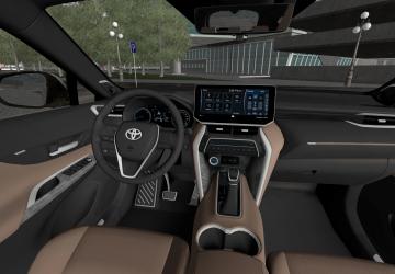 Мод Toyota Harrier Hybrid 2.5 CVT 2021 версия 05.09.22 для City Car Driving (v1.5.9.2)