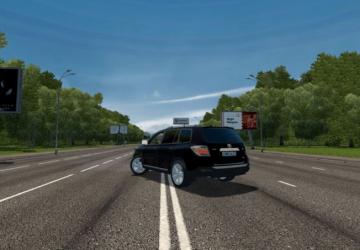 Мод Toyota Highlander 2012 версия 26.08.20 для City Car Driving (v1.5.9.2)