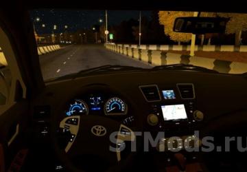 Мод Toyota Highlander Hybrid (SOUND) версия 11.10.2021 для City Car Driving (v1.5.9 - 1.5.9.2)