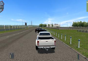 Мод Toyota Hilux 3.0 D 4WD для City Car Driving (v1.5.5)