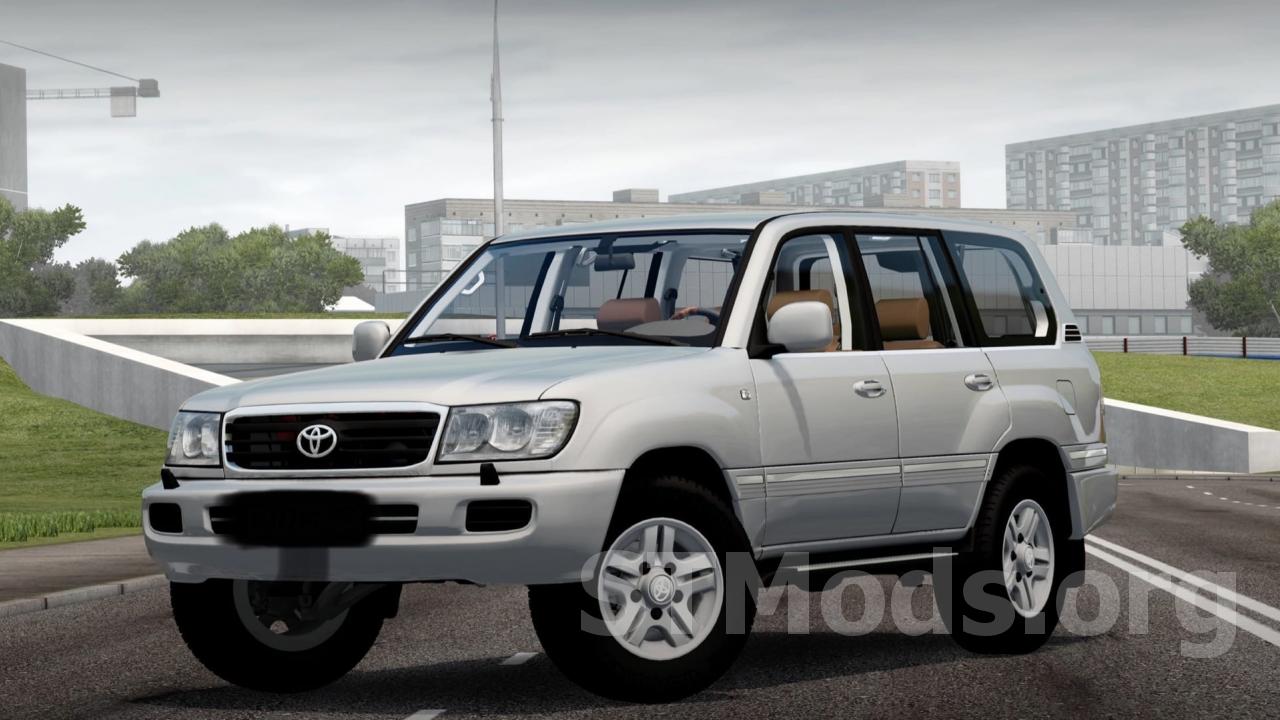 Скачать мод Toyota Land Cruiser 100 4.7 версия 18.09.2022 для City Car  Driving (v1.5.9.2)