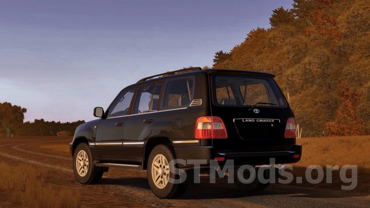 Скачать мод Toyota Land Cruiser 100 4.7 версия 18.09.2022 для City Car  Driving (v1.5.9.2)