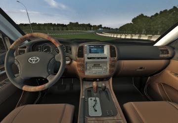 Мод Toyota Land Cruiser 100 4.7 версия 18.09.2022 для City Car Driving (v1.5.9.2)
