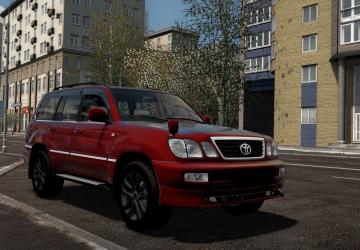 Мод Toyota Land Cruiser 100 4.7 версия 18.09.2022 для City Car Driving (v1.5.9.2)