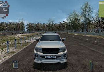 Мод Toyota Land Cruiser 200 5.7 версия 20.11.2020 для City Car Driving (v1.5.9.2)