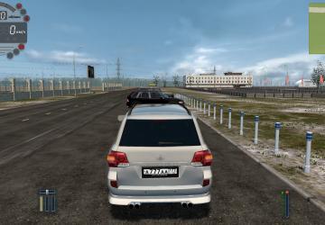 Мод Toyota Land Cruiser 200 5.7 версия 20.11.2020 для City Car Driving (v1.5.9.2)