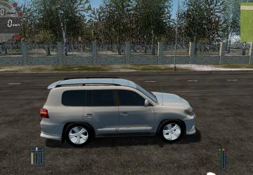 Мод Toyota Land Cruiser 200 5.7 версия 20.11.2020 для City Car Driving (v1.5.9.2)