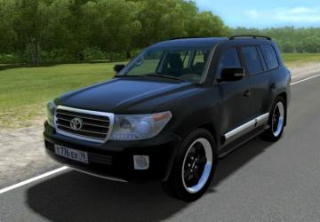 Мод Toyota Land Cruiser 200 5.7 версия 1.0 для City Car Driving (v1.5.8)