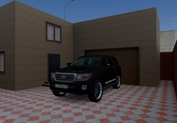 Мод Toyota Land Cruiser 200 5.7 версия 11.02.2022 для City Car Driving (v1.5.9.2)