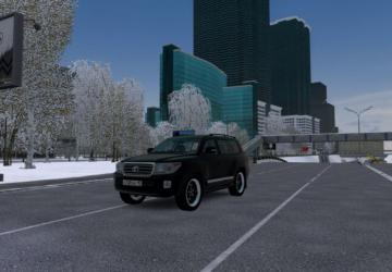 Мод Toyota Land Cruiser 200 5.7 версия 11.02.2022 для City Car Driving (v1.5.9.2)