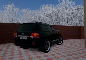 Мод Toyota Land Cruiser 200 5.7 версия 11.02.2022 для City Car Driving (v1.5.9.2)