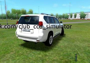 Мод Toyota Land Cruiser Prado версия 22.01.20 для City Car Driving (v1.5.9)