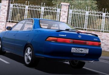 Мод Toyota Mark II JZX90 Tourer V 1996 версия 04.03.20 для City Car Driving (v1.5.9)