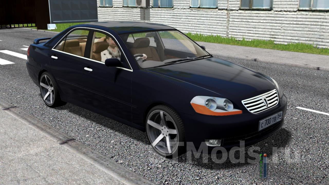 Скачать мод Toyota Mark II X110 2004 версия 04.05.20 для City Car Driving  (v1.5.9.2)