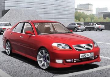 Мод Toyota Mark II X110 2004 версия 18.02.20 для City Car Driving (v1.5.9)