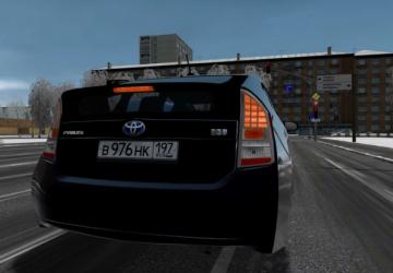 Мод Toyota Prius версия 1.0 для City Car Driving (v1.5.8)