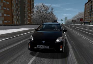 Мод Toyota Prius версия 1.0 для City Car Driving (v1.5.8)