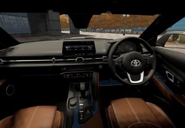 Мод Toyota Supra A90 2019 версия 1.0 для City Car Driving (v1.5.7, 1.5.8)