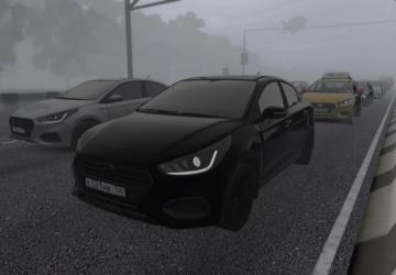 Мод Траффик Hyundai Solaris версия 22.11.2021 для City Car Driving (v1.5.9.2)