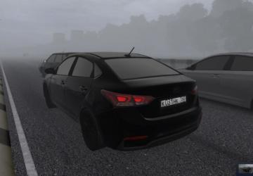 Мод Траффик Hyundai Solaris версия 22.11.2021 для City Car Driving (v1.5.9.2)