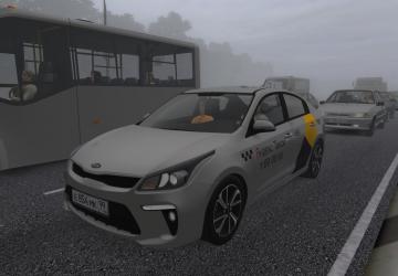 Мод Траффик Kia Rio версия 15.12.2021 для City Car Driving (v1.5.9.2)