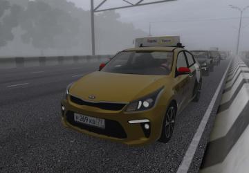 Мод Траффик Kia Rio версия 15.12.2021 для City Car Driving (v1.5.9.2)