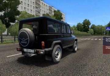 Мод УАЗ 3153 Академик версия 21.04.21 для City Car Driving (v1.5.9, 1.5.9.2)