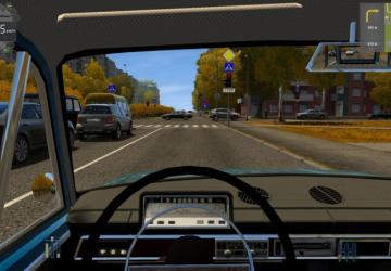 Мод ВАЗ 2102 голубая версия 1.0 для City Car Driving (v1.5.8)