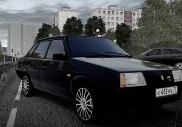 Мод ВАЗ 21099i версия 27.07.20 для City Car Driving (v1.5.9.2)