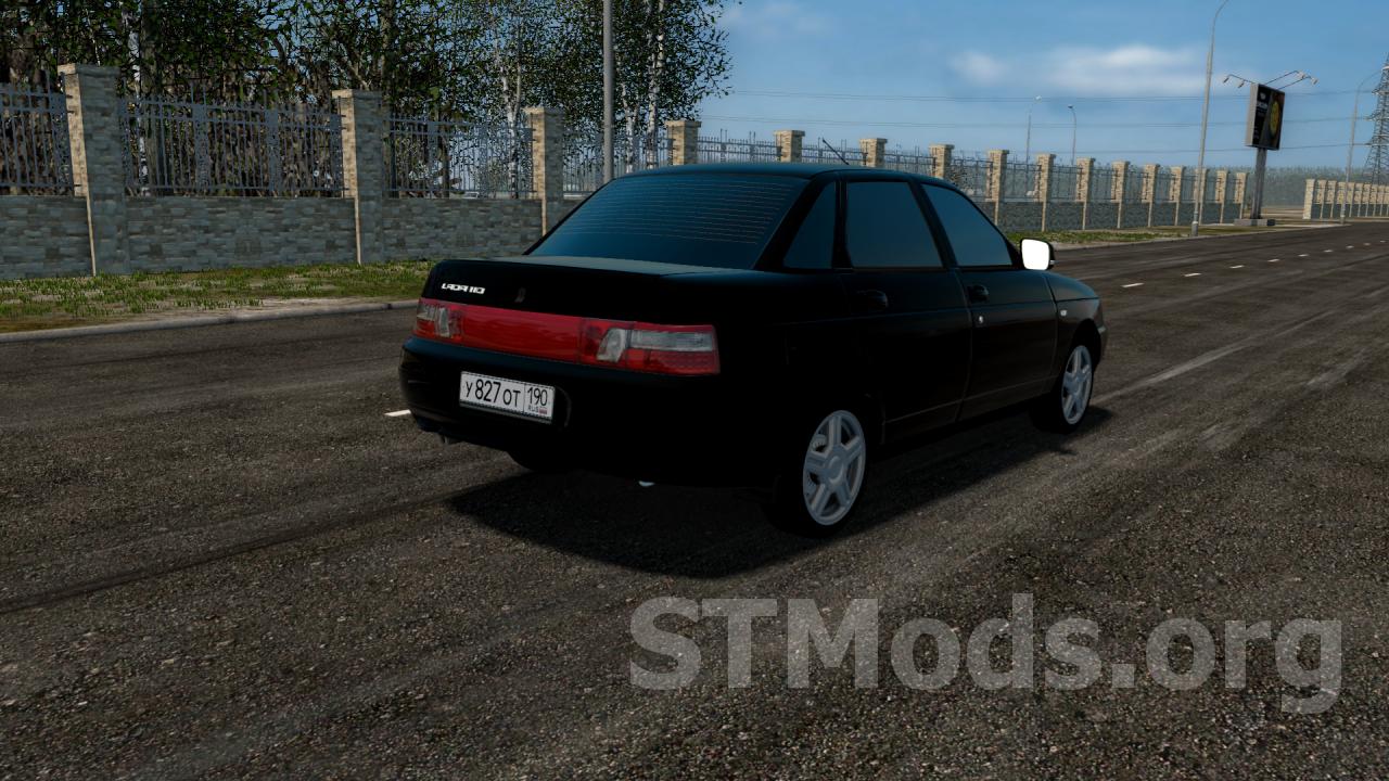 Скачать мод Ваз 2110 v2.0 версия 01.05.2022 для City Car Driving (v1.5.9.2)