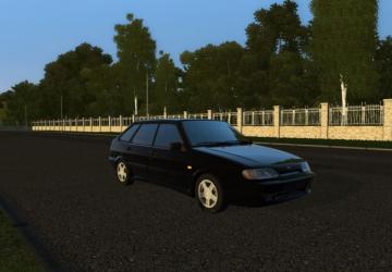 Мод ВАЗ 2114 16v версия 1.2 для City Car Driving (v1.5.8, 1.5.7)