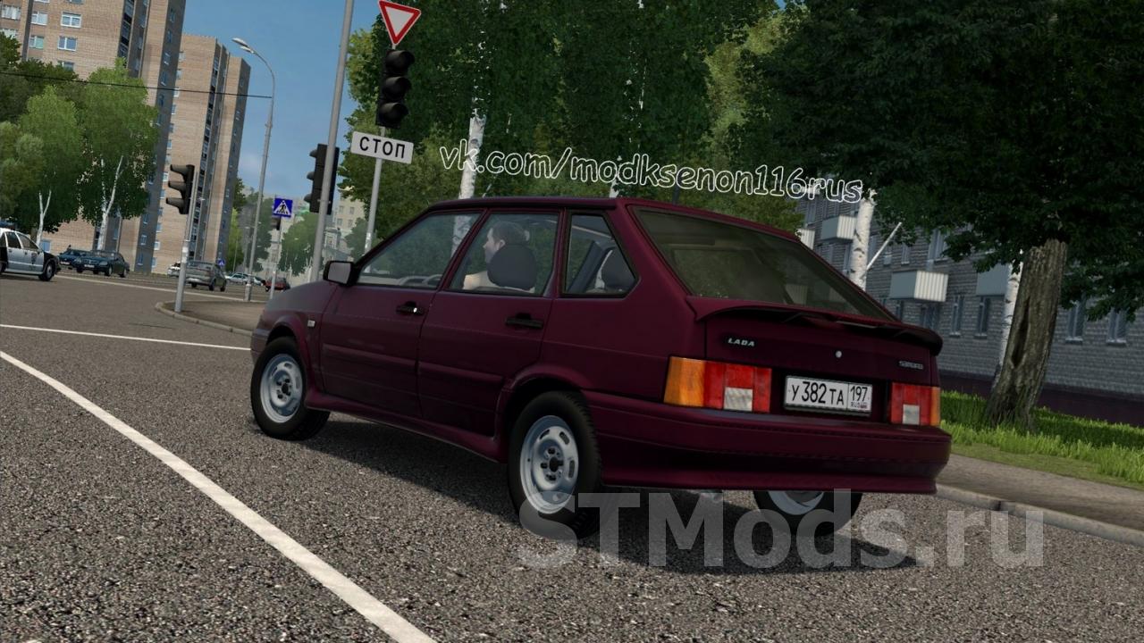 Скачать мод ВАЗ 2114 1.5i версия 1.0 для City Car Driving (v1.5.9, 1.5.9.2)