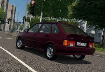 Мод ВАЗ 2114 1.5i версия 1.0 для City Car Driving (v1.5.9, 1.5.9.2)