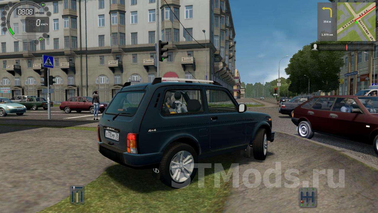 Скачать мод ВАЗ 21214 «Нива (Urban)» версия 20.09.20 для City Car Driving  (v1.5.9, 1.5.9.2)