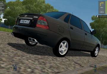 Мод ВАЗ 2170 «Приора» версия 25.06.20 для City Car Driving (v1.5.9, 1.5.9.2)