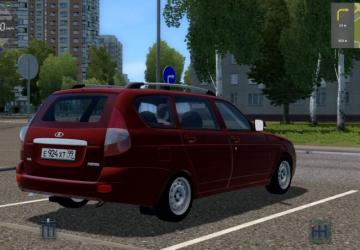 Мод Ваз 2171 Priora universal версия 1.0 для City Car Driving (v1.5.8)