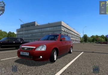 Мод Ваз 2171 Priora universal версия 1.0 для City Car Driving (v1.5.8)