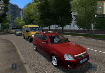 Мод Ваз 2171 Priora universal версия 1.0 для City Car Driving (v1.5.8)