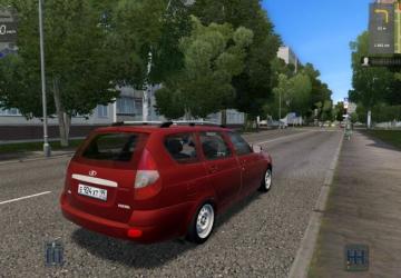 Мод Ваз 2171 Priora universal версия 1.0 для City Car Driving (v1.5.8)