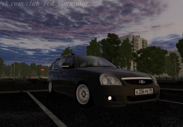 Мод Ваз 2171 Priora universal версия 05.02.20 для City Car Driving (v1.5.9)