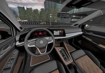 Мод Volkswagen Golf 1.4 TSI 2021 версия 08.05.2021 для City Car Driving (v1.5.9.2)