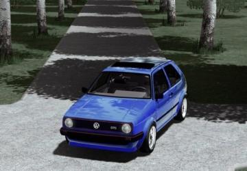 Мод Volkswagen Golf 2 GTI версия 1.0 для City Car Driving (v1.5.8)