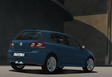 Мод Volkswagen Golf 6R 2008 версия 1.0 для City Car Driving (v1.5.9.2)