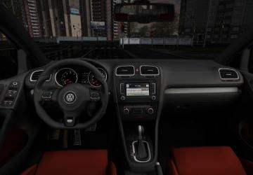 Мод Volkswagen Golf 6R 2008 версия 1.0 для City Car Driving (v1.5.9.2)