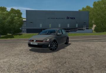 Мод Volkswagen Golf GTI 2014 версия 27.07.20 для City Car Driving (v1.5.9.2)
