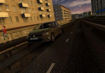 Мод Volkswagen Golf GTI 2014 версия 27.07.20 для City Car Driving (v1.5.9.2)