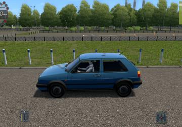 Мод Volkswagen Golf MK2 1.6D для City Car Driving (v1.5.5)