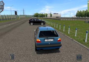 Мод Volkswagen Golf MK2 1.6D для City Car Driving (v1.5.5)