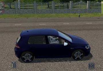 Мод Volkswagen Golf R 2014 для City Car Driving (v1.5.8)