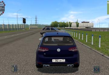 Мод Volkswagen Golf R 2014 для City Car Driving (v1.5.8)